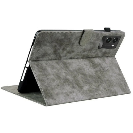 For Lenovo Legion Y700 (2025) Cases Tiger Imprint Anti-Scratch PU Leather Tablet Cover