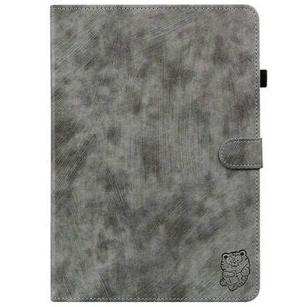 For Lenovo Legion Y700 (2025) Cases Tiger Imprint Anti-Scratch PU Leather Tablet Cover