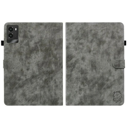 For Lenovo Legion Y700 (2025) Cases Tiger Imprint Anti-Scratch PU Leather Tablet Cover