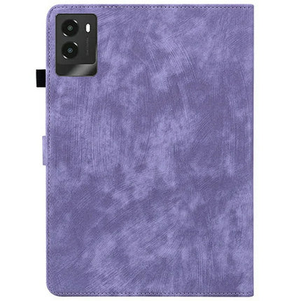 For Lenovo Legion Y700 (2025) Cases Tiger Imprint Anti-Scratch PU Leather Tablet Cover