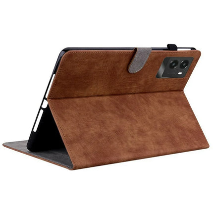 For Lenovo Legion Y700 (2025) Cases Tiger Imprint Anti-Scratch PU Leather Tablet Cover