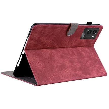 For Lenovo Legion Y700 (2025) Cases Tiger Imprint Anti-Scratch PU Leather Tablet Cover