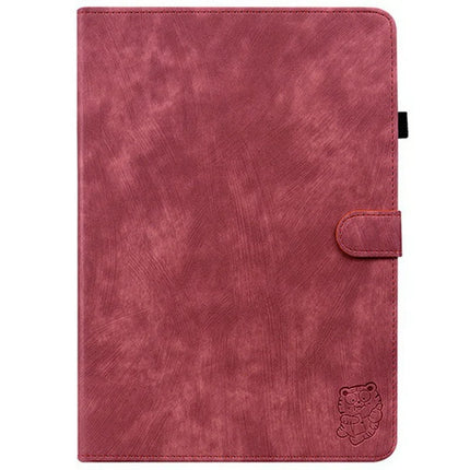 For Lenovo Legion Y700 (2025) Cases Tiger Imprint Anti-Scratch PU Leather Tablet Cover
