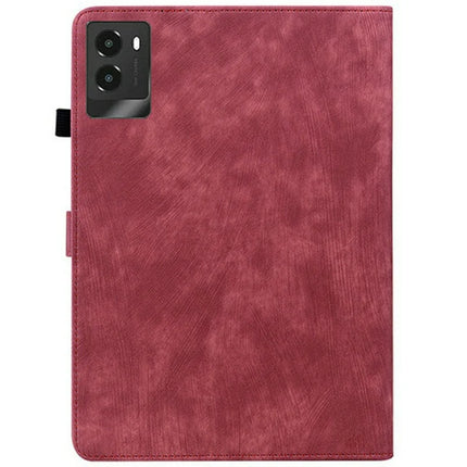 For Lenovo Legion Y700 (2025) Cases Tiger Imprint Anti-Scratch PU Leather Tablet Cover