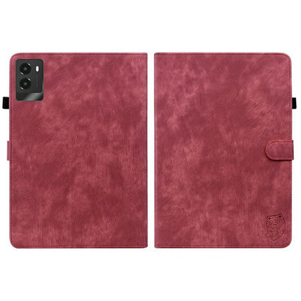 For Lenovo Legion Y700 (2025) Cases Tiger Imprint Anti-Scratch PU Leather Tablet Cover