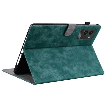 For Lenovo Legion Y700 (2025) Cases Tiger Imprint Anti-Scratch PU Leather Tablet Cover