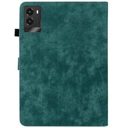 For Lenovo Legion Y700 (2025) Cases Tiger Imprint Anti-Scratch PU Leather Tablet Cover