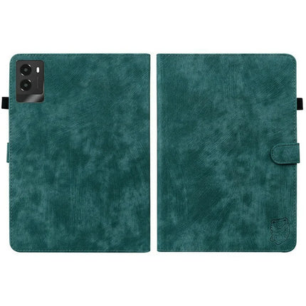 For Lenovo Legion Y700 (2025) Cases Tiger Imprint Anti-Scratch PU Leather Tablet Cover