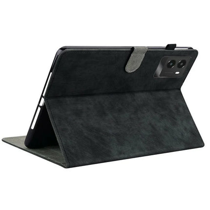 For Lenovo Legion Y700 (2025) Cases Tiger Imprint Anti-Scratch PU Leather Tablet Cover