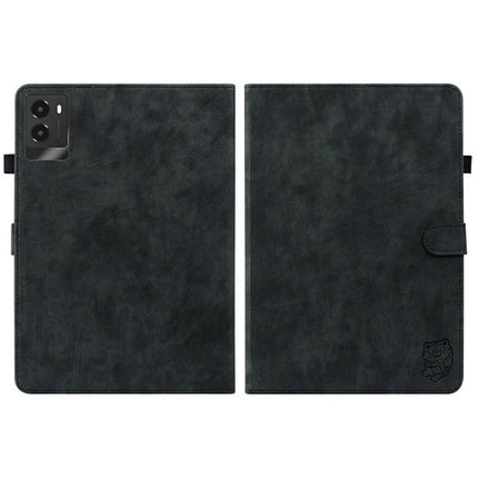For Lenovo Legion Y700 (2025) Cases Tiger Imprint Anti-Scratch PU Leather Tablet Cover