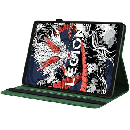 For Lenovo Legion Y700 (2025) Case Butterfly Flower Imprint PU Leather Tablet Cover with Card Slots