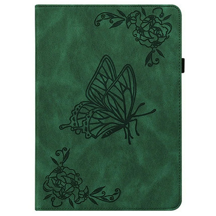 For Lenovo Legion Y700 (2025) Case Butterfly Flower Imprint PU Leather Tablet Cover with Card Slots