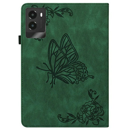 For Lenovo Legion Y700 (2025) Case Butterfly Flower Imprint PU Leather Tablet Cover with Card Slots