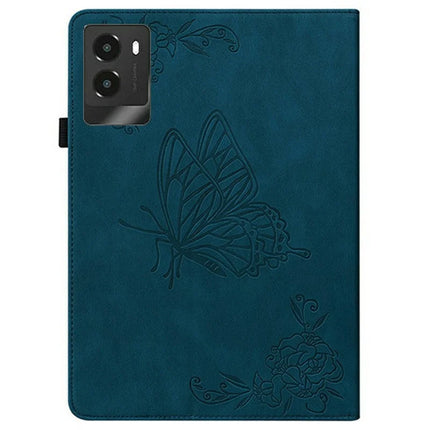 For Lenovo Legion Y700 (2025) Case Butterfly Flower Imprint PU Leather Tablet Cover with Card Slots