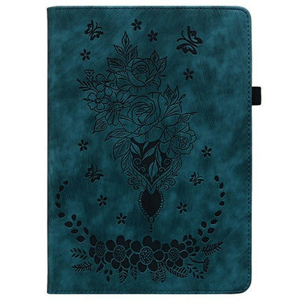 For Lenovo Legion Y700 (2025) Case Card Holder Anti-Scratch Leather Cover Rose Flower Imprint