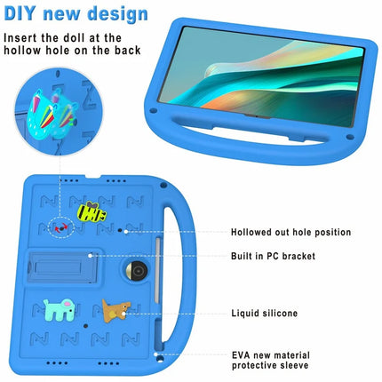 For Honor Pad 9 Kickstand Case EVA + PC Tablet Protection Cover with Shoulder Strap