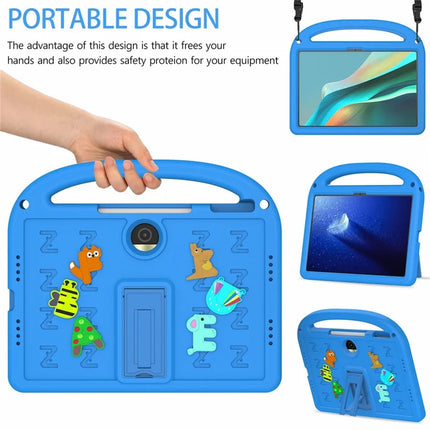 For Honor Pad 9 Kickstand Case EVA + PC Tablet Protection Cover with Shoulder Strap