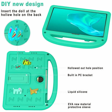 For Honor Pad 9 Kickstand Case EVA + PC Tablet Protection Cover with Shoulder Strap