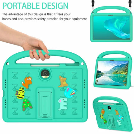 For Honor Pad 9 Kickstand Case EVA + PC Tablet Protection Cover with Shoulder Strap
