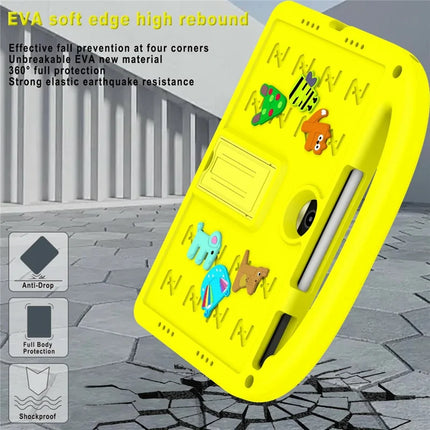 For Honor Pad 9 Kickstand Case EVA + PC Tablet Protection Cover with Shoulder Strap