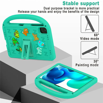 For Honor Pad X8a Kickstand Case EVA + PC Tablet Protection Cover with Shoulder Strap