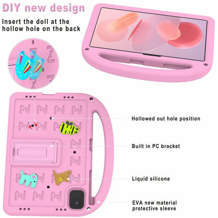 For Honor Pad X8a Kickstand Case EVA + PC Tablet Protection Cover with Shoulder Strap
