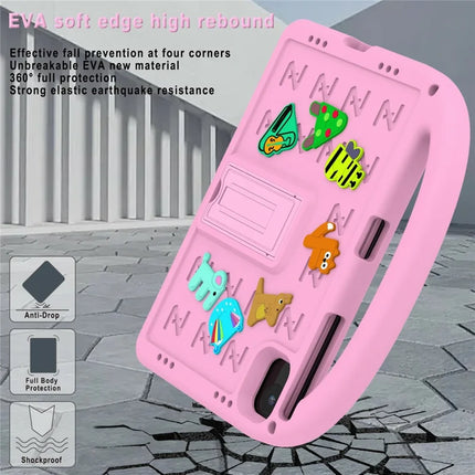 For Honor Pad X8a Kickstand Case EVA + PC Tablet Protection Cover with Shoulder Strap