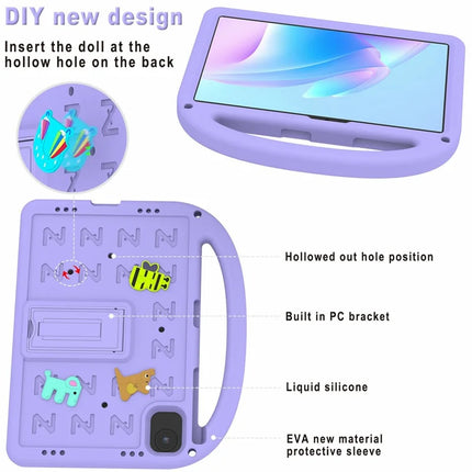 For Honor Pad X8a Kickstand Case EVA + PC Tablet Protection Cover with Shoulder Strap