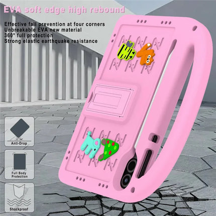 For Honor Pad X9  /  Pad X8 Pro Kickstand Case EVA + PC Tablet Protection Cover with Shoulder Strap