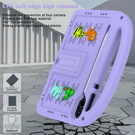 For Honor Pad X9  /  Pad X8 Pro Kickstand Case EVA + PC Tablet Protection Cover with Shoulder Strap