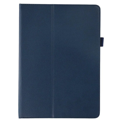 Tablet Case For iPad 10.2 (2021)  /  (2020)  /  (2019) Litchi Texture Bi-Fold Stand Leather Cover