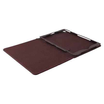 Tablet Case For iPad 10.2 (2021)  /  (2020)  /  (2019) Litchi Texture Bi-Fold Stand Leather Cover