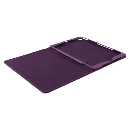 Tablet Case For iPad 10.2 (2021)  /  (2020)  /  (2019) Litchi Texture Bi-Fold Stand Leather Cover