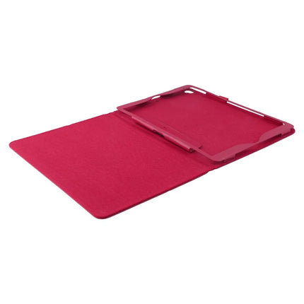 Tablet Case For iPad 10.2 (2021)  /  (2020)  /  (2019) Litchi Texture Bi-Fold Stand Leather Cover