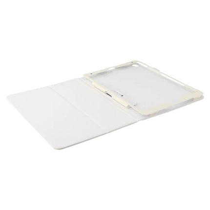 Tablet Case For iPad 10.2 (2021)  /  (2020)  /  (2019) Litchi Texture Bi-Fold Stand Leather Cover