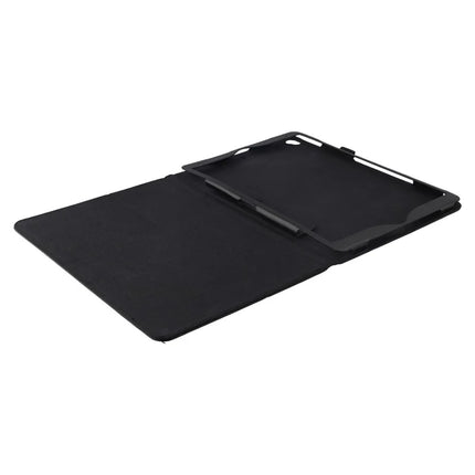 Tablet Case For iPad 10.2 (2021)  /  (2020)  /  (2019) Litchi Texture Bi-Fold Stand Leather Cover