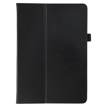 Tablet Case For iPad 10.2 (2021)  /  (2020)  /  (2019) Litchi Texture Bi-Fold Stand Leather Cover