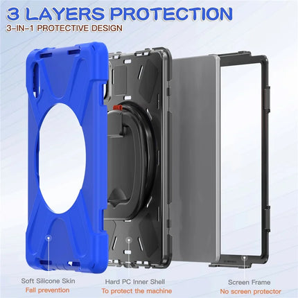 Tablet Case for Lenovo Tab M11 TB-330FU 331FC / Tab K11 TB-330XU / Xiaoxin Pad 11 2024 Kickstand PC TPU Silicone Back Cover