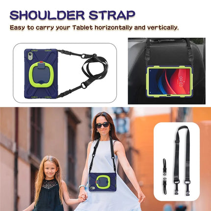 Kickstand Tablet Case for Lenovo Tab M11 TB-330FU 331FC / Tab K11 TB-330XU / Xiaoxin Pad 11 2024 Back Cover with Shoulder Strap