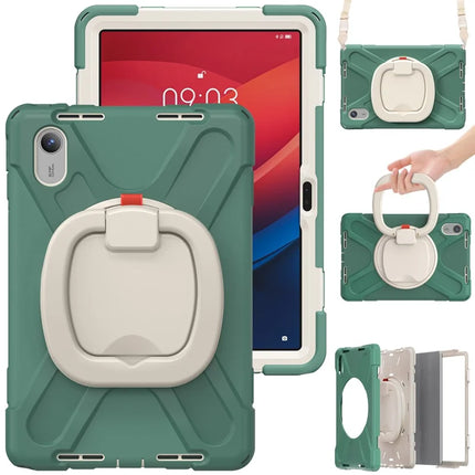 Kickstand Tablet Case for Lenovo Tab M11 TB-330FU 331FC / Tab K11 TB-330XU / Xiaoxin Pad 11 2024 Back Cover with Shoulder Strap
