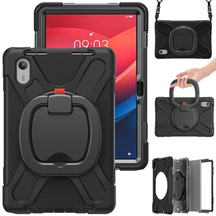 Kickstand Tablet Case for Lenovo Tab M11 TB-330FU 331FC / Tab K11 TB-330XU / Xiaoxin Pad 11 2024 Back Cover with Shoulder Strap