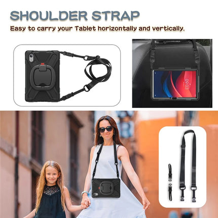 Kickstand Tablet Case for Lenovo Tab M11 TB-330FU 331FC / Tab K11 TB-330XU / Xiaoxin Pad 11 2024 Back Cover with Shoulder Strap
