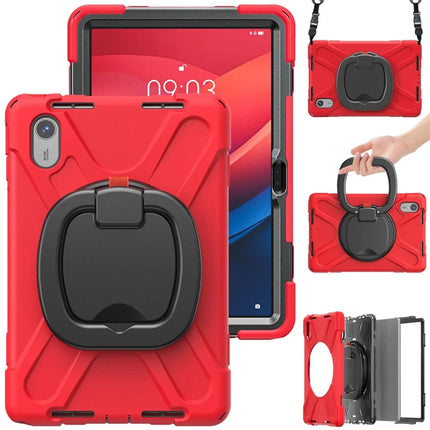 Kickstand Tablet Case for Lenovo Tab M11 TB-330FU 331FC / Tab K11 TB-330XU / Xiaoxin Pad 11 2024 Back Cover with Shoulder Strap
