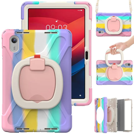 Kickstand Tablet Case for Lenovo Tab M11 TB-330FU 331FC / Tab K11 TB-330XU / Xiaoxin Pad 11 2024 Back Cover with Shoulder Strap