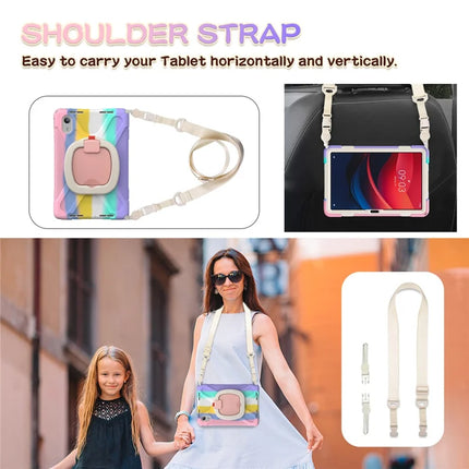 Kickstand Tablet Case for Lenovo Tab M11 TB-330FU 331FC / Tab K11 TB-330XU / Xiaoxin Pad 11 2024 Back Cover with Shoulder Strap