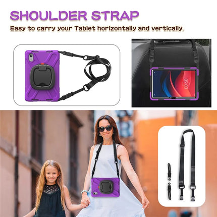 Kickstand Tablet Case for Lenovo Tab M11 TB-330FU 331FC / Tab K11 TB-330XU / Xiaoxin Pad 11 2024 Back Cover with Shoulder Strap