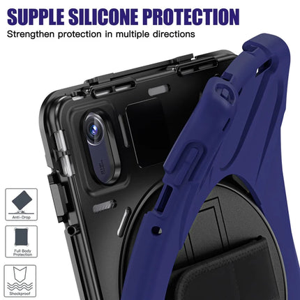 Tablet Case with Shoulder Strap for Lenovo Tab M11 TB-330FU 331FC / Tab K11 TB-330XU / Xiaoxin Pad 11 2024 Kickstand Cover
