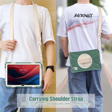 Tablet Case with Shoulder Strap for Lenovo Tab M11 TB-330FU 331FC / Tab K11 TB-330XU / Xiaoxin Pad 11 2024 Kickstand Cover