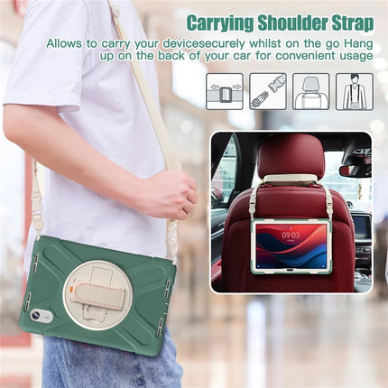 Tablet Case with Shoulder Strap for Lenovo Tab M11 TB-330FU 331FC / Tab K11 TB-330XU / Xiaoxin Pad 11 2024 Kickstand Cover