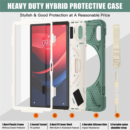 Tablet Case with Shoulder Strap for Lenovo Tab M11 TB-330FU 331FC / Tab K11 TB-330XU / Xiaoxin Pad 11 2024 Kickstand Cover